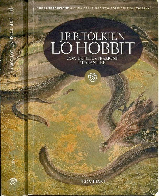 LF- LO HOBBIT ILLUSTRAZIONI DI ALAN LEE - TOLKIEN - BOMPIANI --- 2014- B- XFS49
