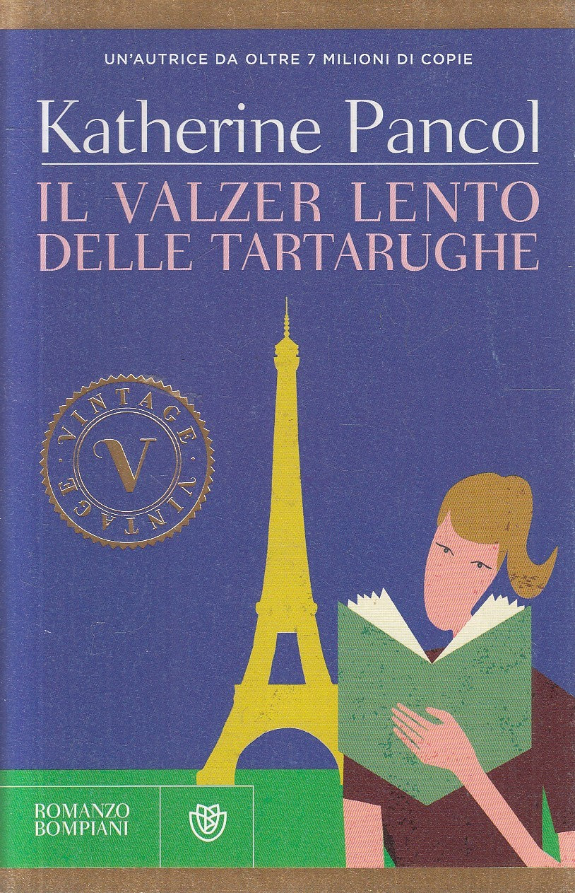 LN2- IL VALZER LENTO DELLE TARTARUGHE - PANCOL - BOMPIANI VINTAGE - B - JXS291