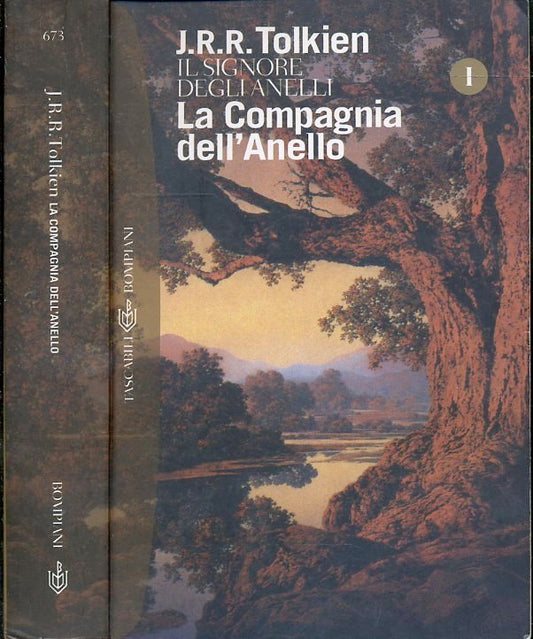 LF- SIGNORE DEGLI ANELLI COMPAGNIA DELL'ANELLO- TOLKIEN- BOMPIANI--- 2003- B-YFS