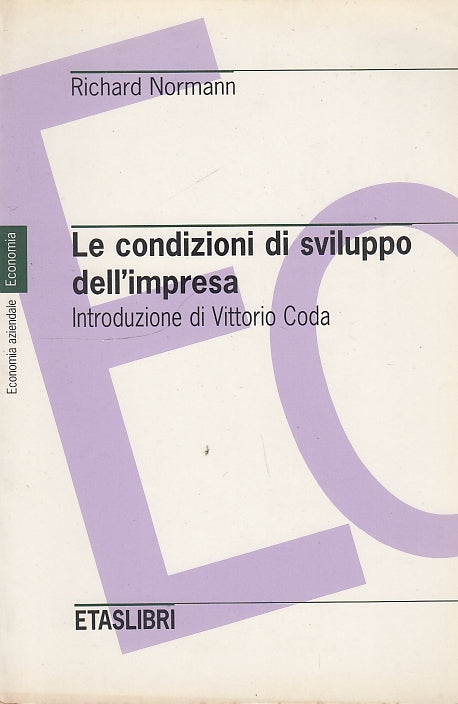 LZ- LE CONDIZIONI DI SVILUPPO DELL'IMPRESA- NORMANN - ETAS --- 1997 - B - YFS595