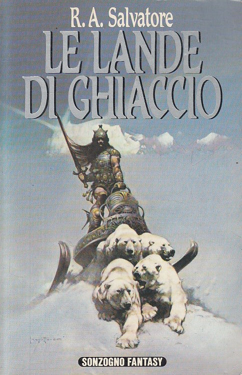 LN- LE LANDE DI GHIACCIO - SALVATORE- SONZOGNO- FANTASY- 1a ED.- 1993 - B - ZFS7