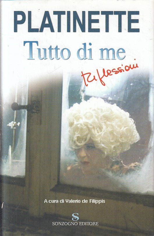 LN2- TUTTO DI ME RIFLESSIONI - PLATINETTE - SONZOGNO - CS - JXS210
