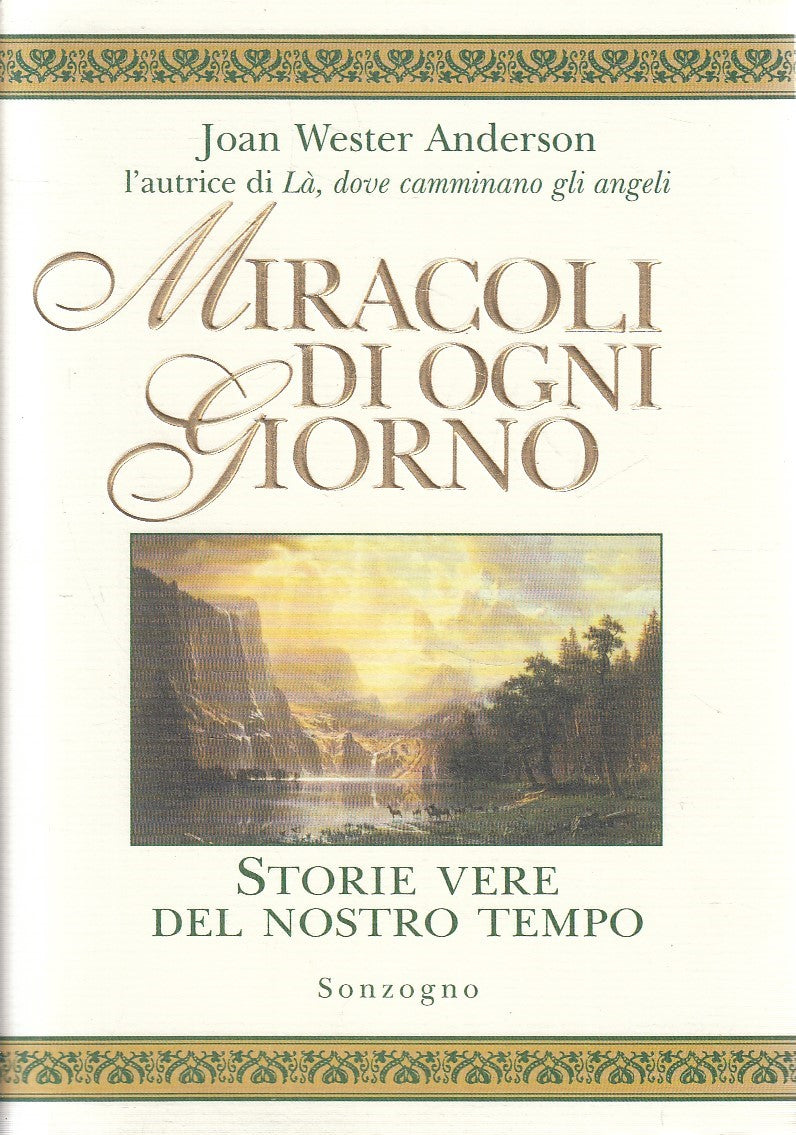 LS- MIRACOLI DI OGNI GIORNO - ANDERSON - SONZOGNO -- 1a ED. - 1999 - CS - YFS672