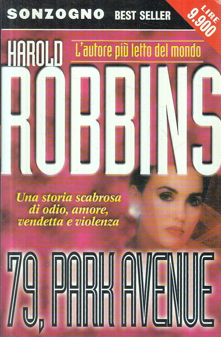 LN2- 79, PARK AVENUE - HAROLD ROBBINS - SONZOGNO BEST SELLER - B - JXS242