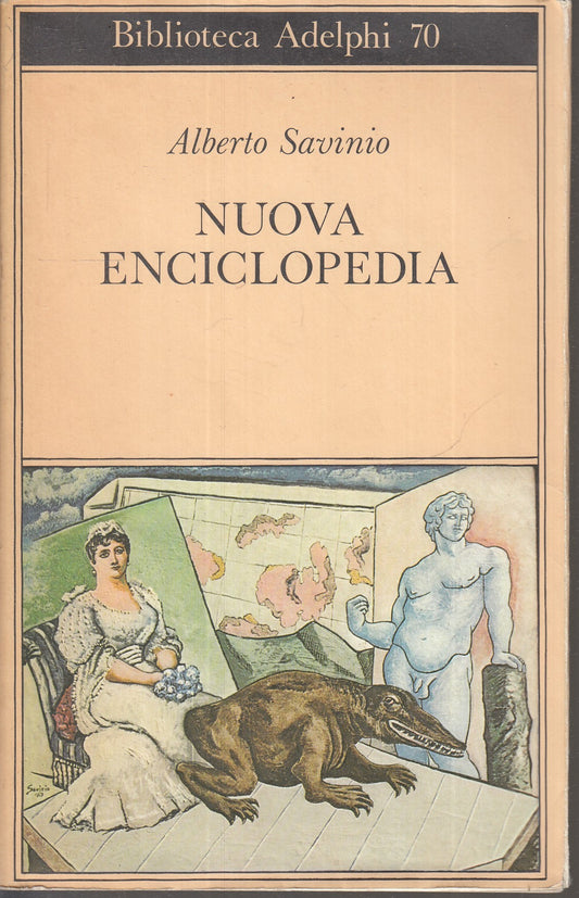 LN- NUOVA ENCICLOPEDIA - ALBERTO SAVINIO - ADELPHI - BIBLIOTECA 70 --- B- XFS