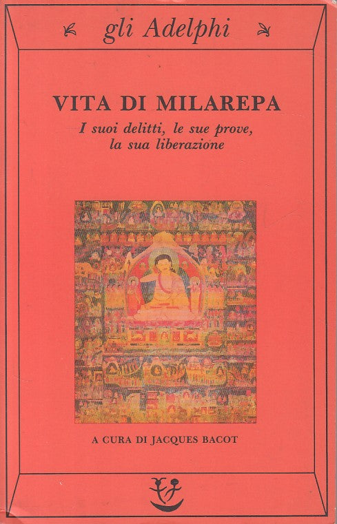 LN- VITA DI MILAREPA - JACQUES BACOT - ADELPHI -- 1a ED. - 1991 - B - ZFS300