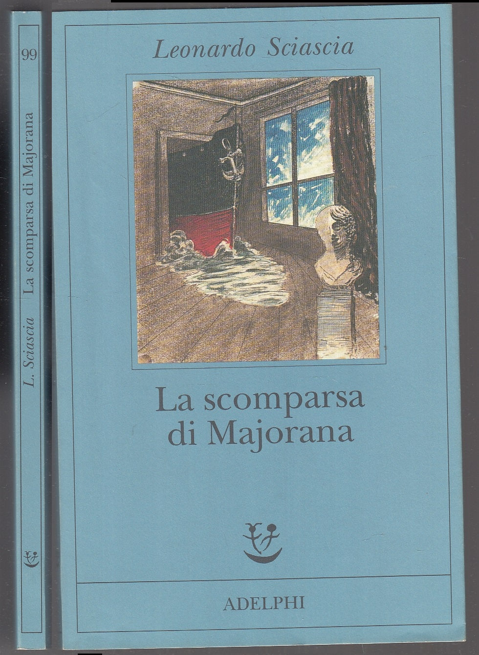 LN- LA SCOMPARSA DI MAJORANA - LEONARDO SCIASCIA - ADELPHI - FABULA --- B - XFS