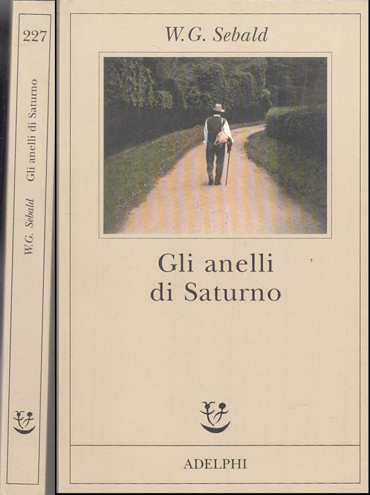 LN- GLI ANELLI DI SATURNO - W.G. SEBALD - ADELPHI - FABULA -- 2010 - B - XFS