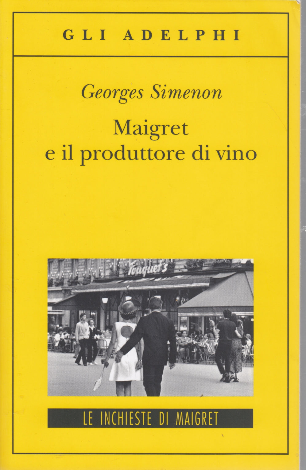 Maigret e il produttore di vino - Georges Simenon - Gli Adelphi - 1a ed. - XFS