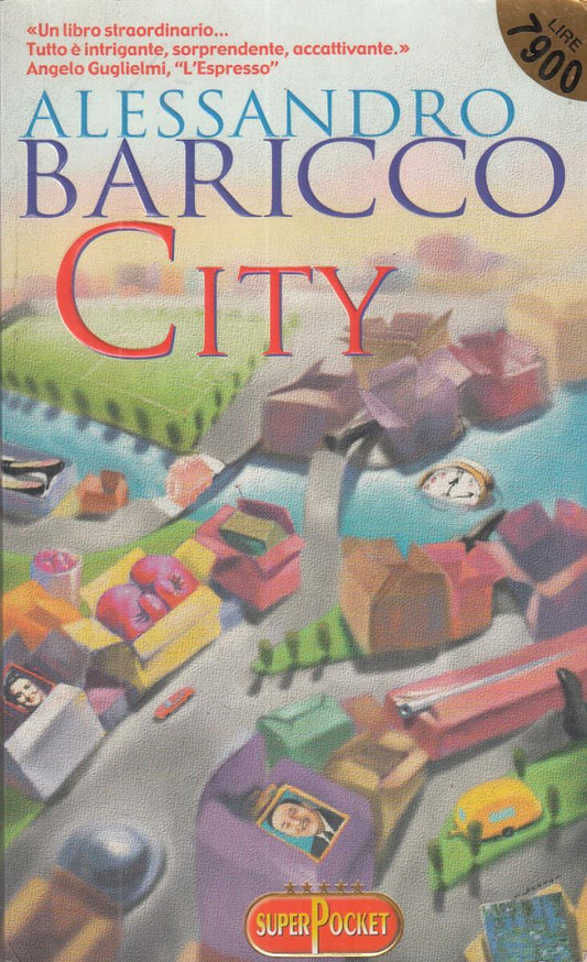 LN2- CITY - ALESSANDRO BARICCO - SUPERPOCKET - B - JXS112