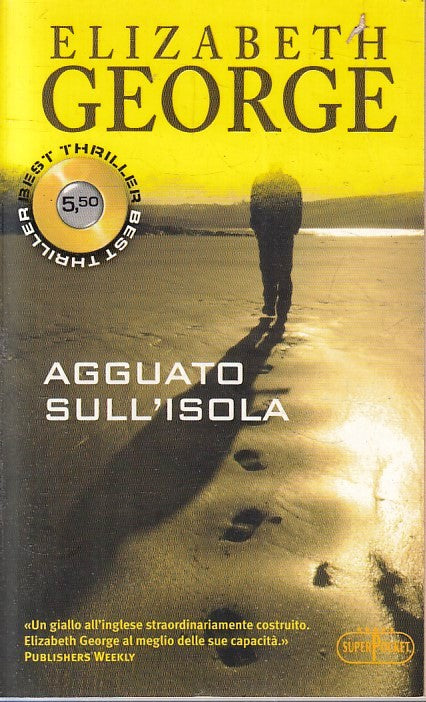 LN2- AGGUATO SULL'ISOLA - ELIZABETH GEORGE- SUPERPOCKET BEST THRILLER- B- JXS230