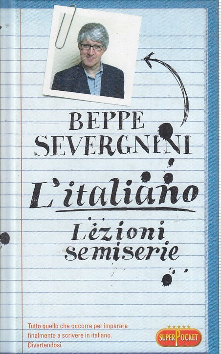 LN2- L'ITALIANO LEZIONI SEMISERIE - BEPPE SVERGNINI - SUPERPOCKET TASCABILE - C - JXS36