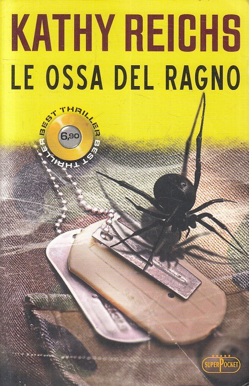 LN2- LE OSSA DEL RAGNO - KATHY REICHS - SUPERPOCKET THRILLER - B - JXS210