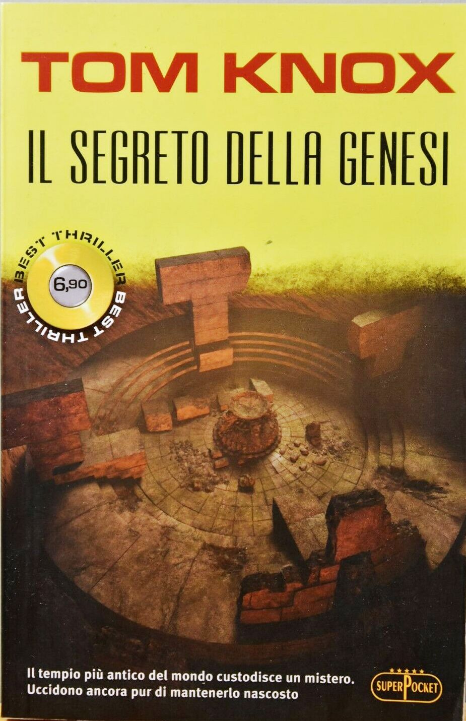 IL SEGRETO DELLA GENESI - TOM KNOX - BEST THRILLER SUPERPOCKET - B - JXS62