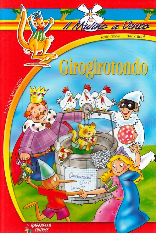 LB- IL MULINO A VENTO N.24 GIROGIROTONDO - RAFFAELLO SERIE ROSSA - YPL39