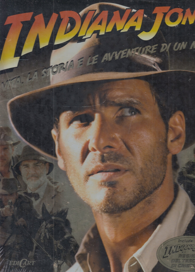LT- INDIANA JONES VITA STORIA AVVENTURE DI UN MITO--- EDICART--- 2008- CS-YFS511