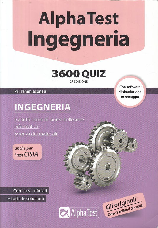 LZ- ALPHA TEST PER L'AMMISSIONE A INGEGNERIA -- ALPHA TEST --- 2012 - B - ZFS234