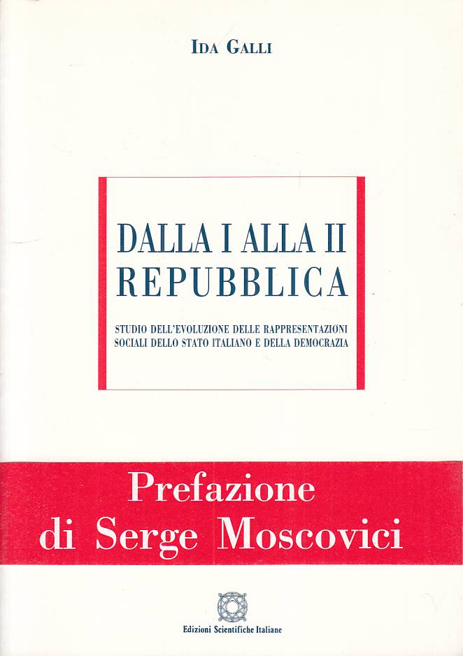LS- DALLA I ALLA II REPUBBLICA- GALLI- SCIENTIFICHE ITALIANE--- 2001- B - YTS724