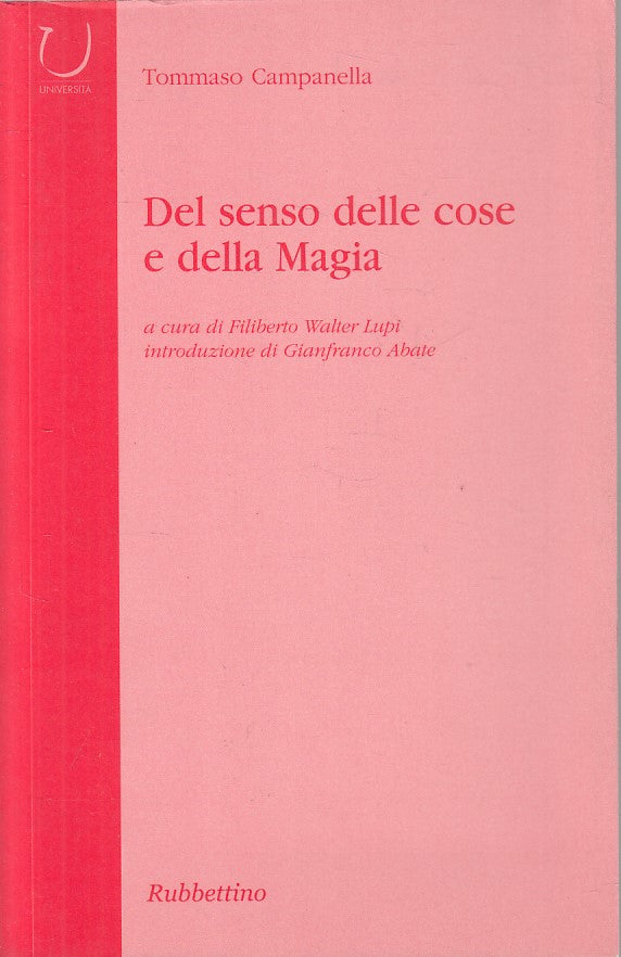 LS- DEL SENSO DELLE COSE E MAGIA - CAMPANELLA - RUBBETTINO --- 2003 - B - ZFS272