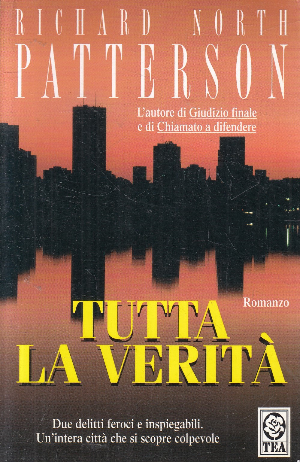 Tutta la verita' - Richard North Patterson - Tea Teadue - JXS324