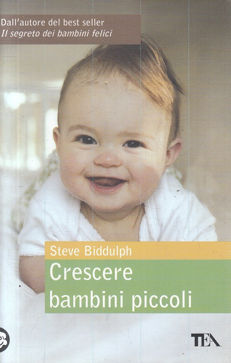 CRESCERE BAMBINI PICCOLI - STEVE BIDDULPH - TEA PRATICA - B - JXS296