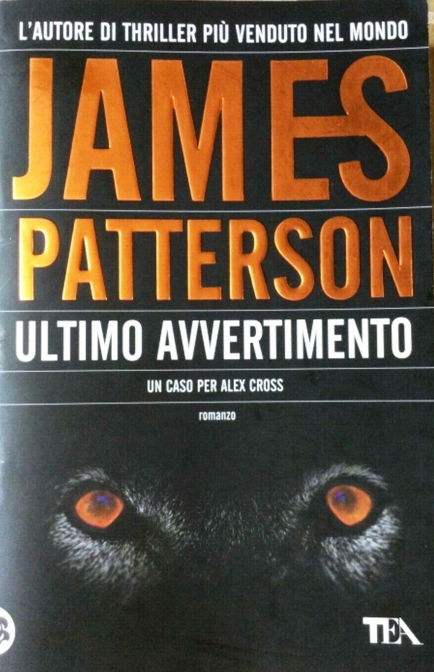 LN2- ULTIMO AVVERTIMENTO ALEX CROSS - JAMES PATTERSON - TEADUE - B - JXS67