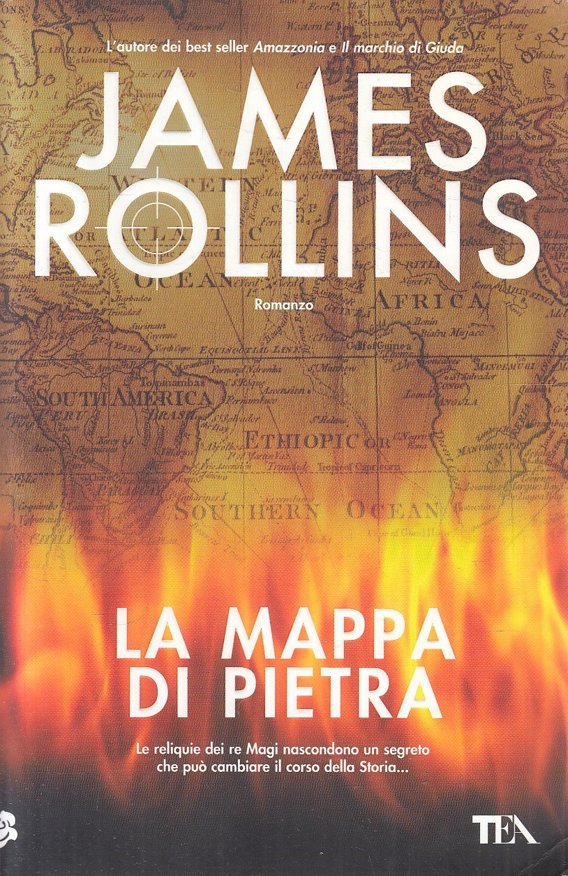 LA MAPPA DI PIETRA - JAMES ROLLINS - TEA BEST SELLER - B - JXS200