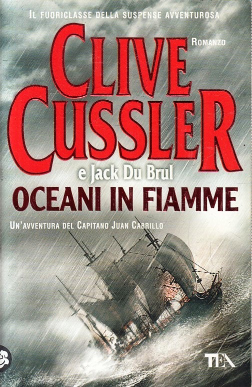 LN2- OCEANI IN FIAMME - CLIVE CUSSLER JACK DU BRUL - TEADUE - B - JXS230