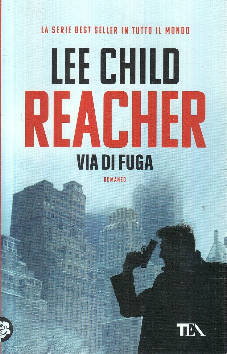 LN2- REACHER VIA DI FUGA - LEE CHILD - TEA TOP - B - JXS242