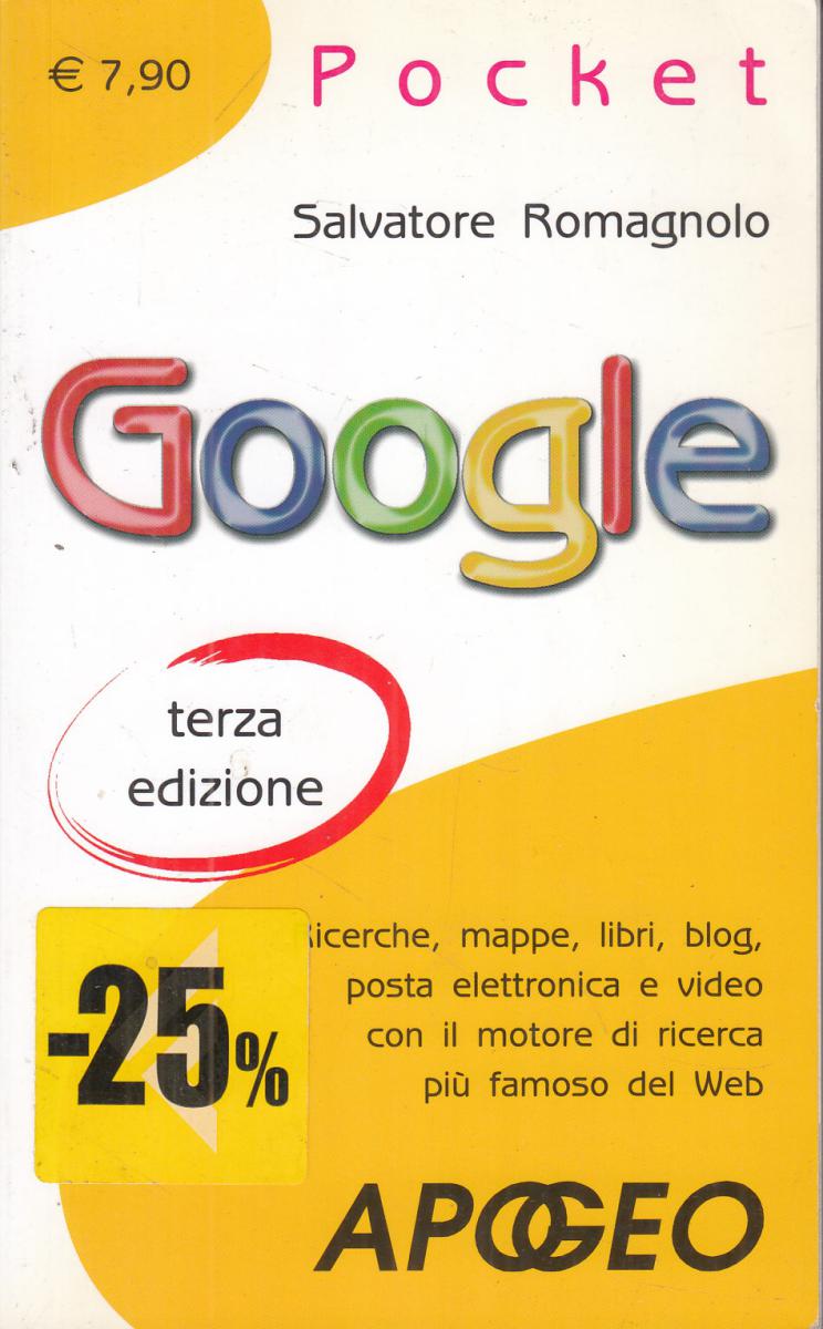 LN2- GOOGLE - SALVATORE ROMAGNOLO - APOGEO POCKET - B - JXS61