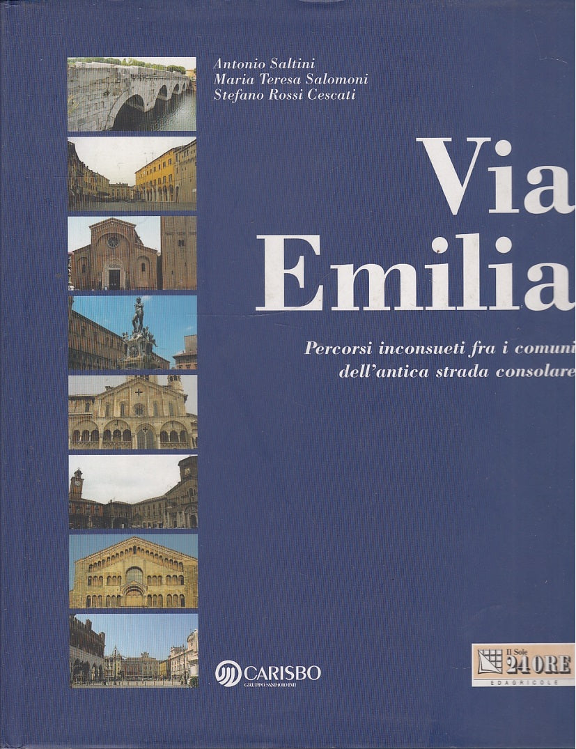 LV- VIA EMILIA PERCORSI INCONSUETI -- CARISBO SOLE 24 ORE--- 2003- CS- YFS285