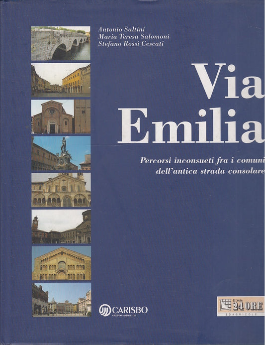 LV- VIA EMILIA PERCORSI INCONSUETI -- CARISBO SOLE 24 ORE--- 2003- CS- YFS285
