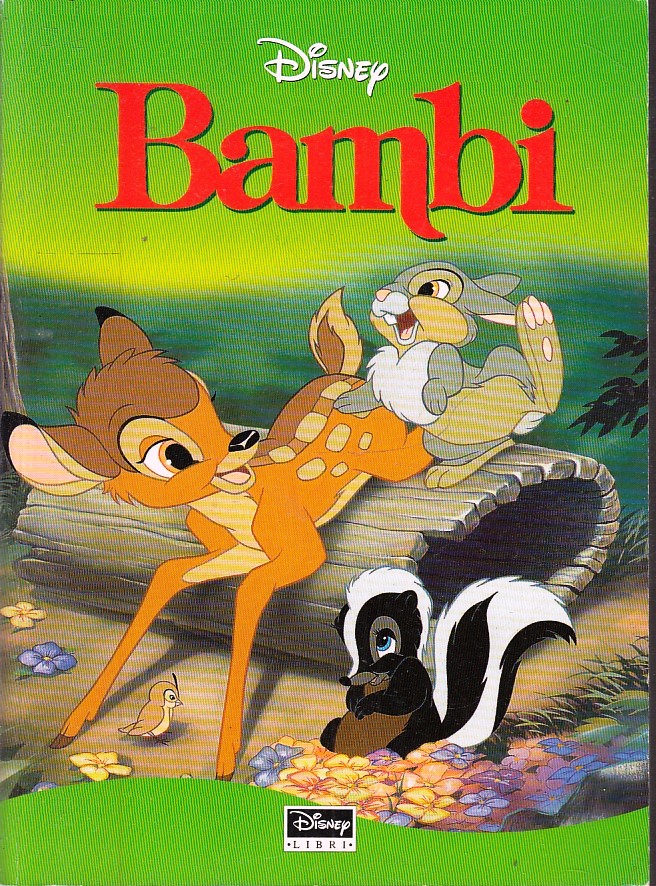 LN2- BAMBI - DISNEY LIBRI ILLUSTRATO A COLORI - B - JXS226