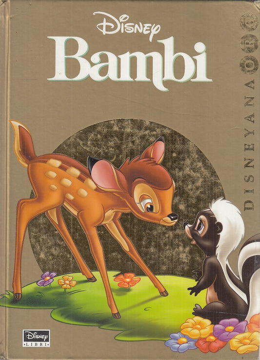 LB- BAMBI ILLUSTRATO -- DISNEY LIBRI - DISNEYANA ORO -- 2005 - C - TFX