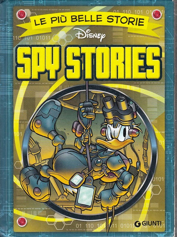 FD- LE PIU' BELLE STORIE SPY STORIES CARTONATO -- GIUNTI DISNEY - 2018 - C - E24