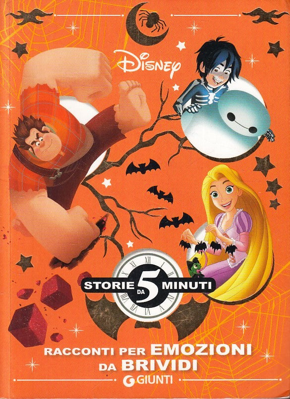 LB- STORIE DA 5 MINUTI RACCONTI PER EMOZIONI DA BRIVIDI - DISNEY- GIUNTI- YFS594