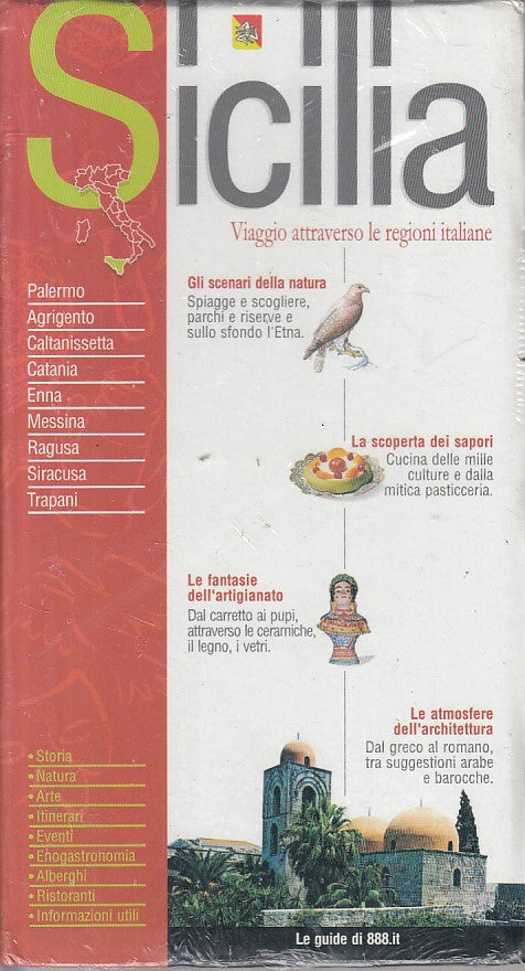 LV- VIAGGIO REGIONI ITALIANE N.18 SICILIA -- GUIDE 888.IT --- 2002 - B - YPL33