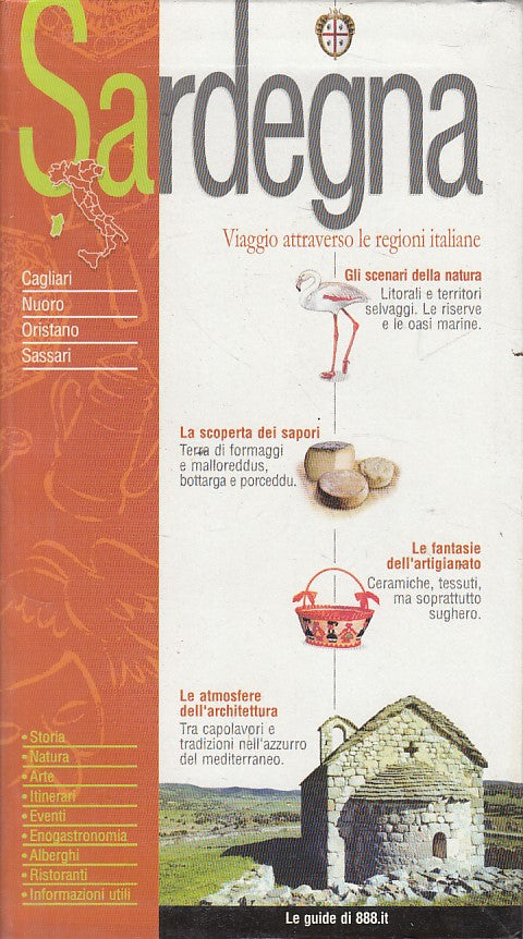 LV- VIAGGIO REGIONI ITALIANE N.19 SARDEGNA -- GUIDE 888.IT --- 2002 - B - YPL31
