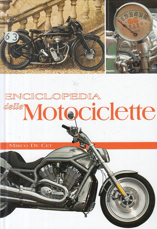 LZ- ENCICLOPEDIA DELLE MOTOCICLETTE - DE CET - WHITE STAR --- 2008 - C - YFS493