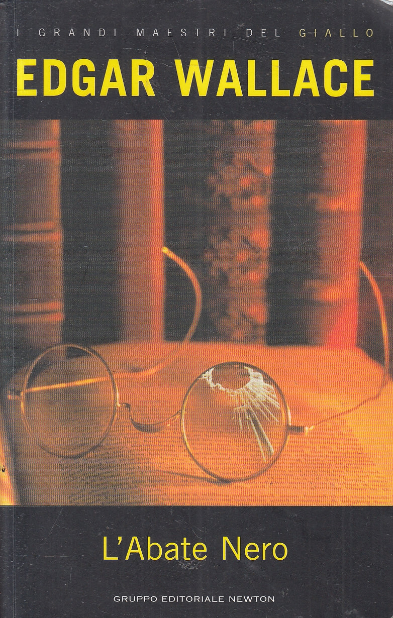 LN2- L'ABATE NERO - EDGAR WALLACE - NEWTON MAESTRI GIALLO - B - JXS167