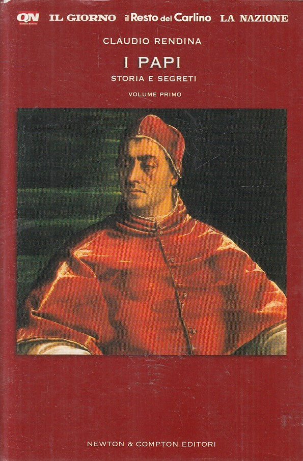LN2- I PAPI STORIA E SEGRETI VOLUME PRIMO - RENDINA - NEWTON - CS - JXS195