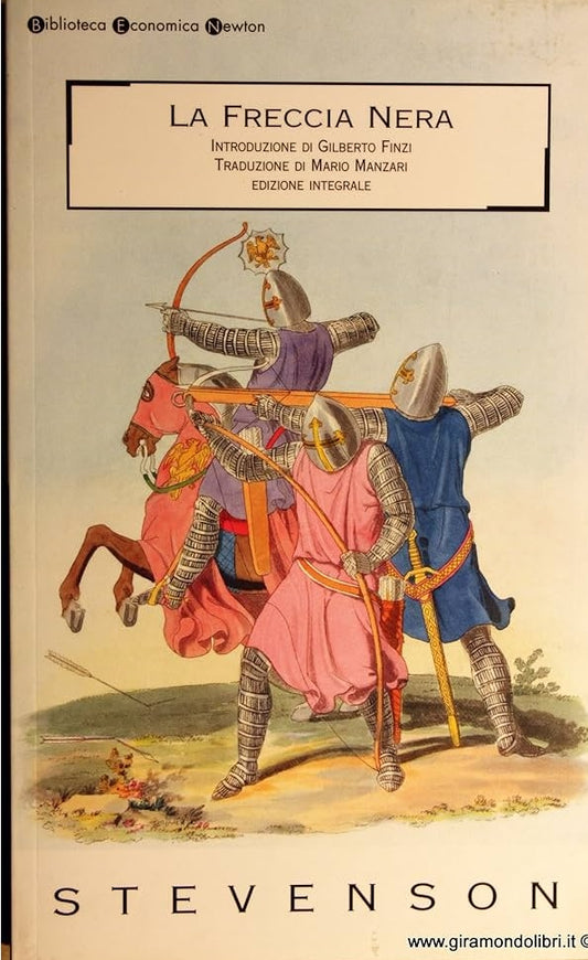 LA FRECCIA NERA - STEVENSON - NEWTON - BIBLIOTECA ECONOMICA - B - XFS