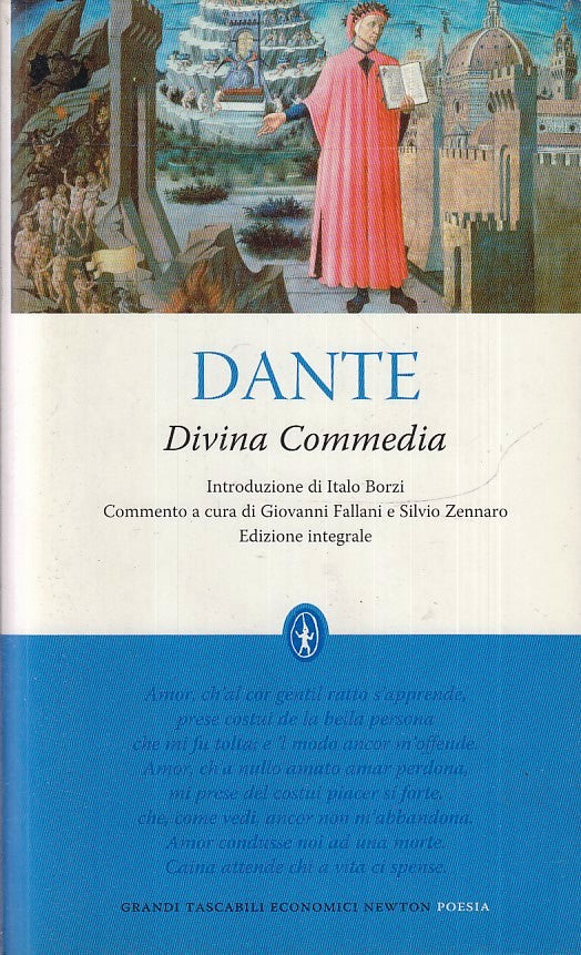 LN- DIVINA COMMEDIA - DANTE - NEWTON - GRANDI TASCABILI ECONOMICI --- B - XFS