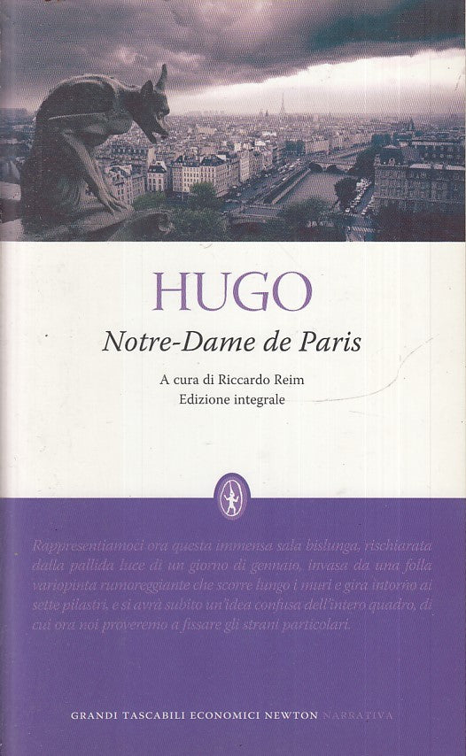 LN2- NOTRE-DAME DE PARIS - HUGO - GRANDI TASCABILI ECONOMICI NEWTON - B - XFS