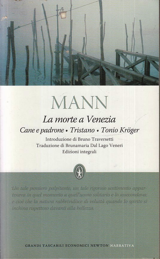 LN2- LA MORTE A VENEZIA - MANN - GRANDI TASCABILI ECONOMICI NEWTON - B - XFS
