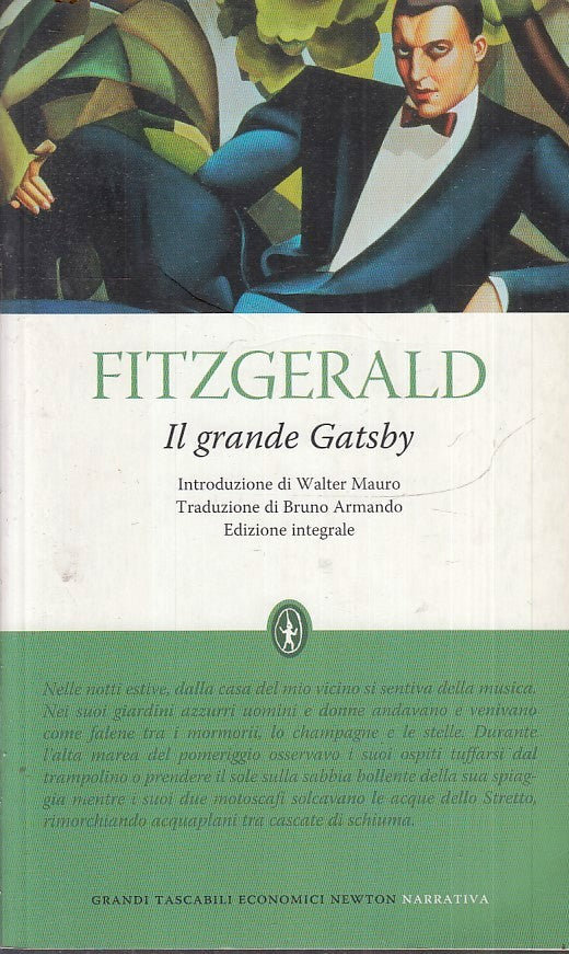 LN2- IL GRANDE GATSBY - FITZGERALD - GRANDI TASCABILI ECONOMICI NEWTON - B - XFS