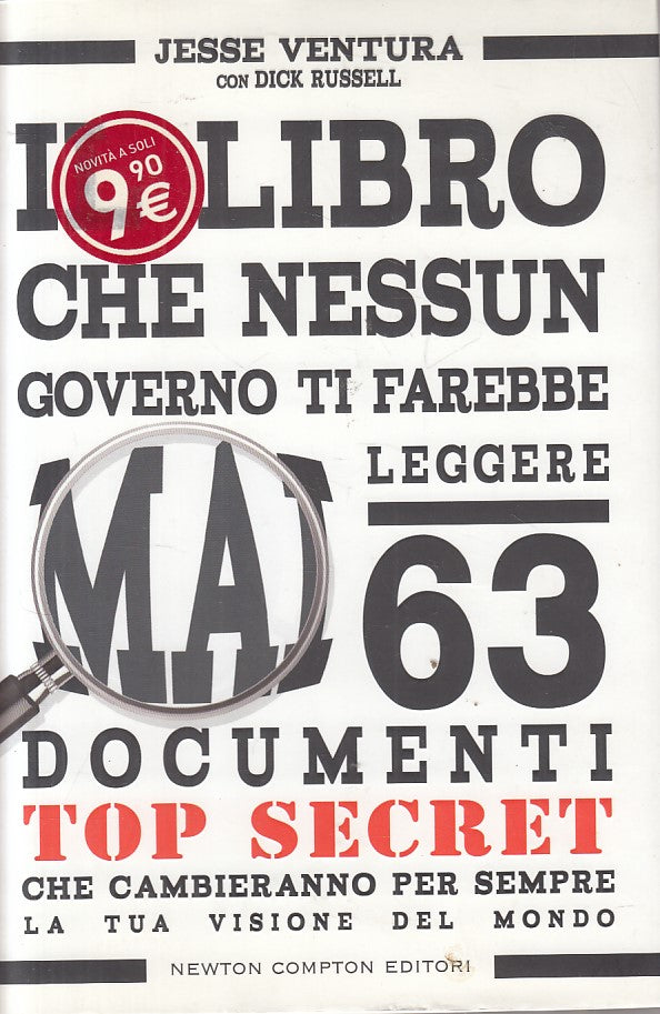 LS- IL LIBRO NESSUN GOVERNO TI FAREBBE MAI LEGGERE-- NEWTON--- 2011- CS - YFS206