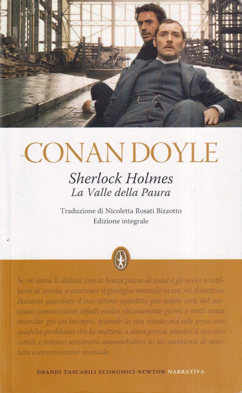 Sherlock Holmes La Valle della Paura- Conan Doyle- Tascabili Economici Newton- XFS