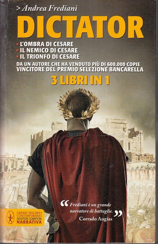 LN- DICTATOR CESARE 3 LIBRI IN 1 - ANDREA FREDIANI - NEWTON --- 2012- B- YFS190