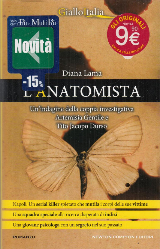 LN2- L'ANATOMISTA - DIANA LAMA - NEWTON GIALLOITALIA - CS - JXS147